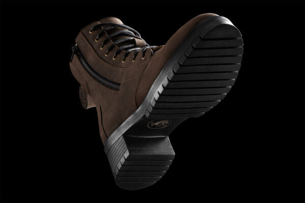 Furygan Janis bruin – Stijlvolle Dames Motorschoen met CE-certificering en Antislipzool