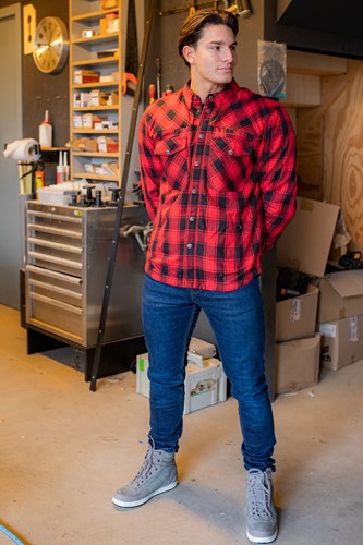 CLAW Lumberjack Kevlar Motorradjacke – Lässiger Look mit vollem Schutz