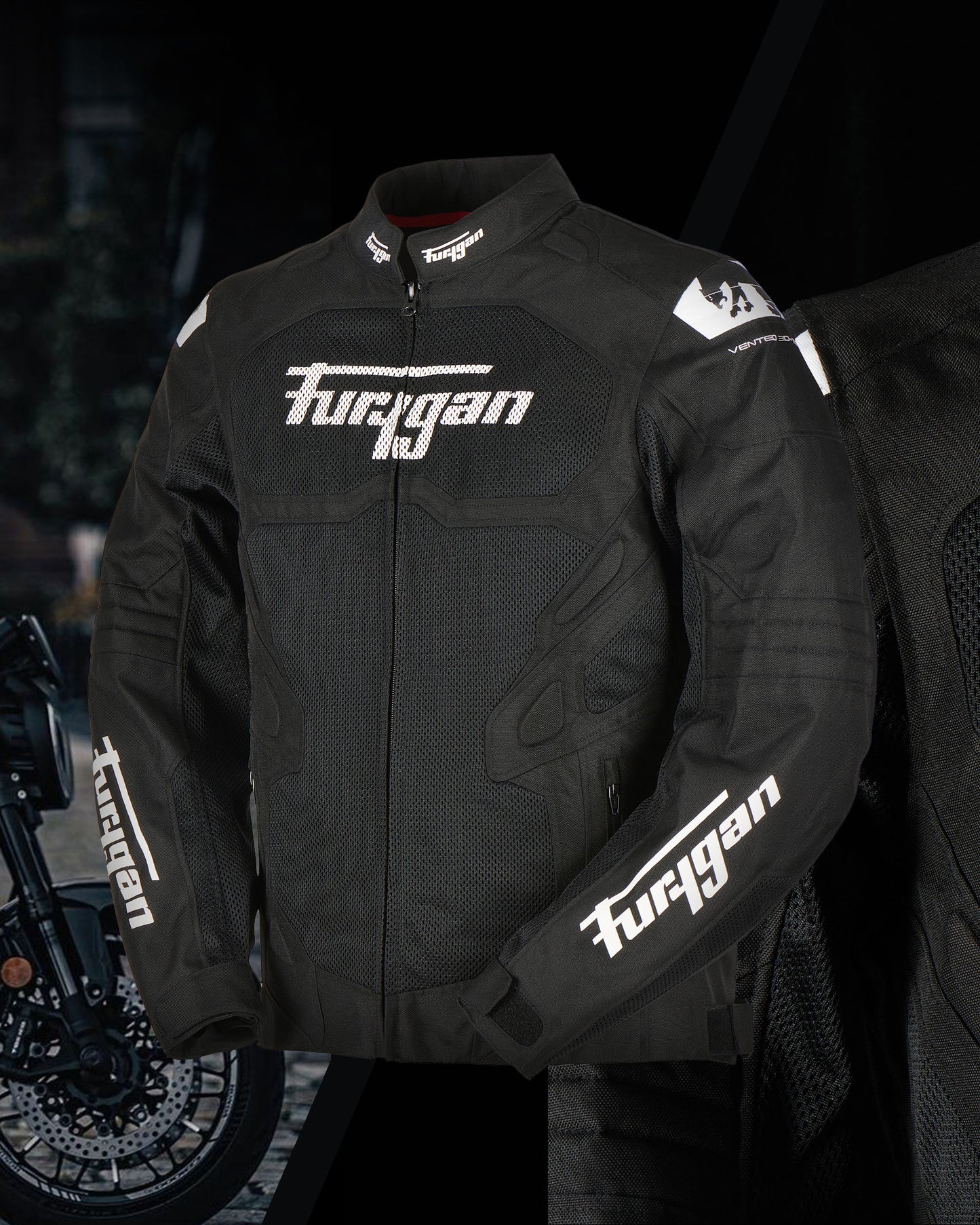 Furygan Atom Vented Evo – Ultiem Ventilerend Motorjack voor de Zomer