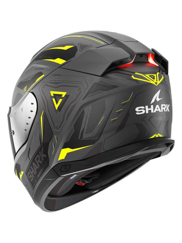Shark SKWAL i3 LINIK Matt Anthrazit Gelb Schwarz
