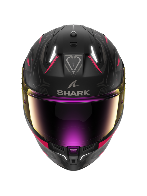 Shark SKWAL i3 LINIK Mattschwarz Violett Anthrazit