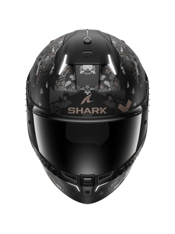 Shark Skwal i3 HELLCAT Mattschwarz Chrom Anthrazit