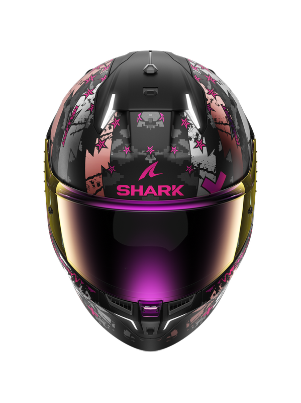Shark Skwal i3 HELLCAT Mat Black Chrom Purple