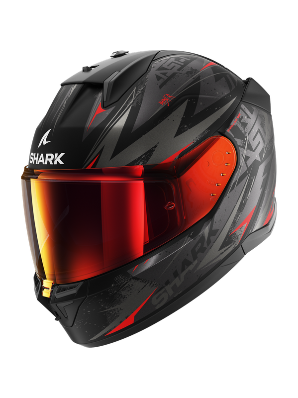 SharkD-SKWAL 3 BLAST-R Mat Black Anthracite Red