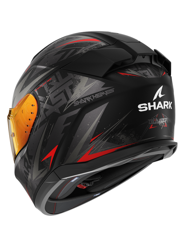 SharkD-SKWAL 3 BLAST-R Mat Black Anthracite Red