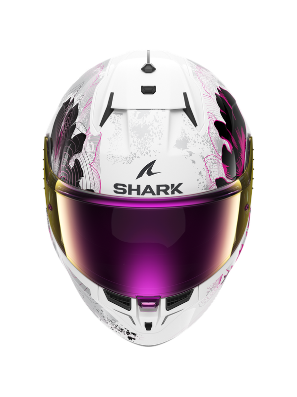 Shark D-SKWAL 3 MAYFER Weiß Violett Anthrazit