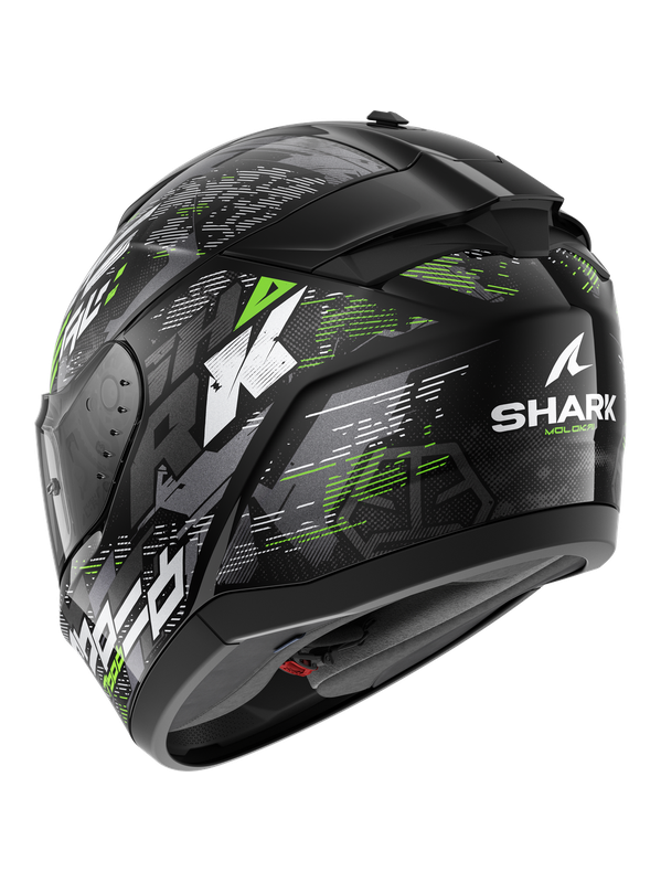SHARK RIDILL 2 MOLOKAI Schwarz Silber Grün