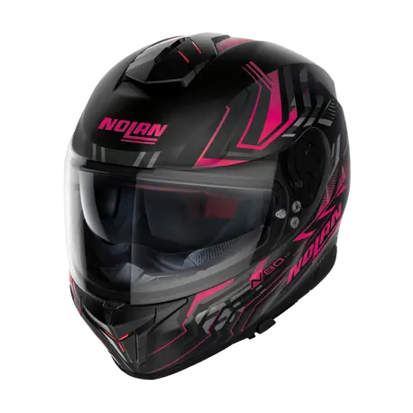 Nolan N80-8 integraal helm 79 Turbolence Pink