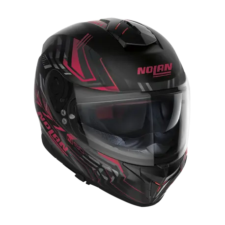 Nolan N80-8 integraal helm 79 Turbolence Pink