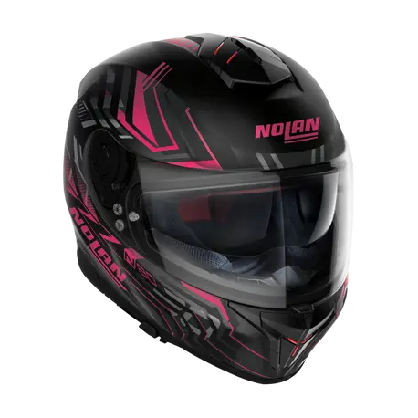 Nolan N80-8 integraal helm 79 Turbolence Pink