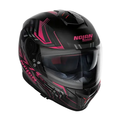 Nolan N80-8 integraal helm 79 Turbolence Pink