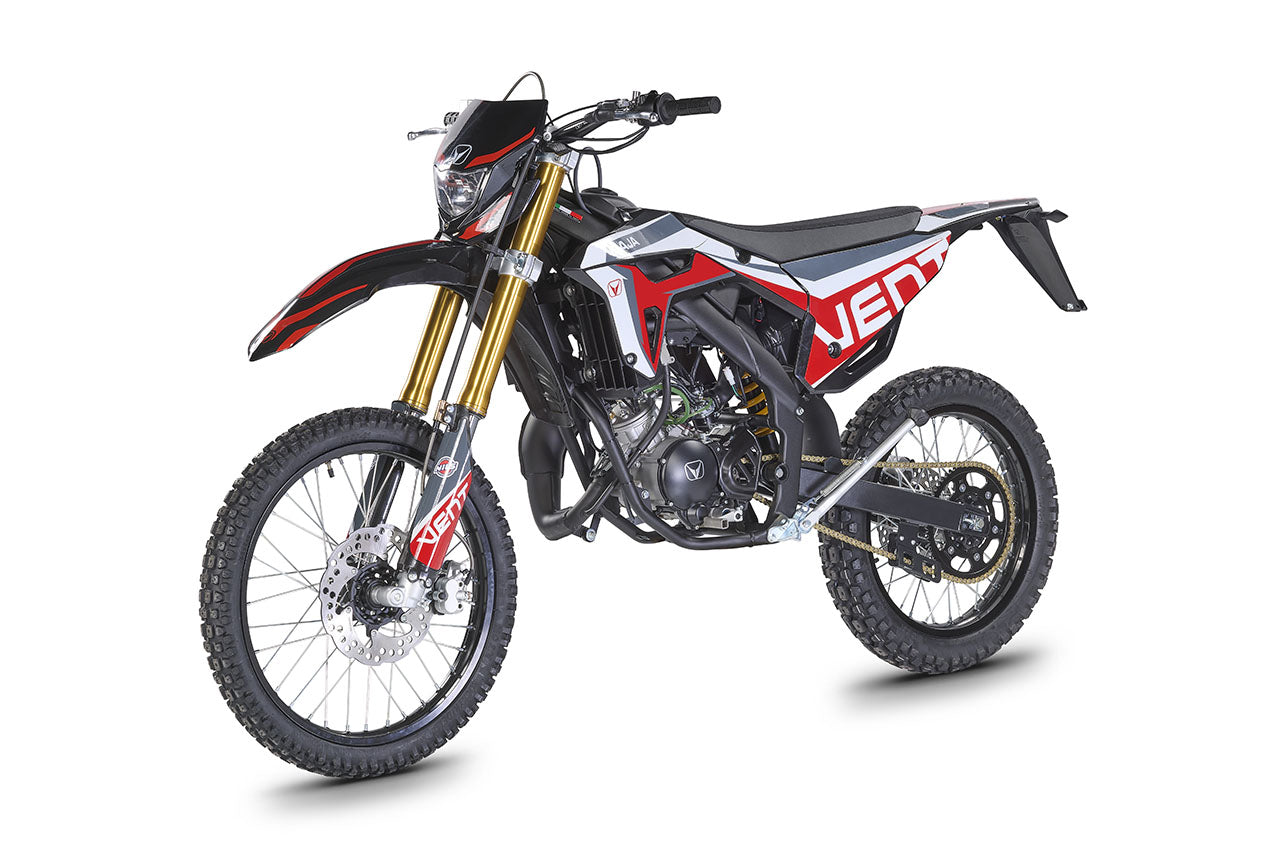BAJA 50 Enduro Brommer zwart