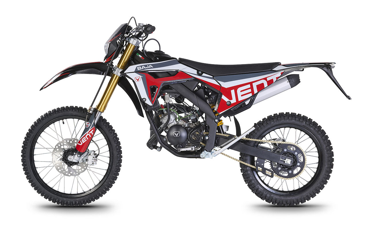 BAJA 50 Enduro Brommer zwart
