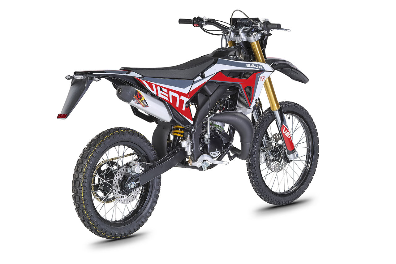 BAJA 50 Enduro Brommer zwart