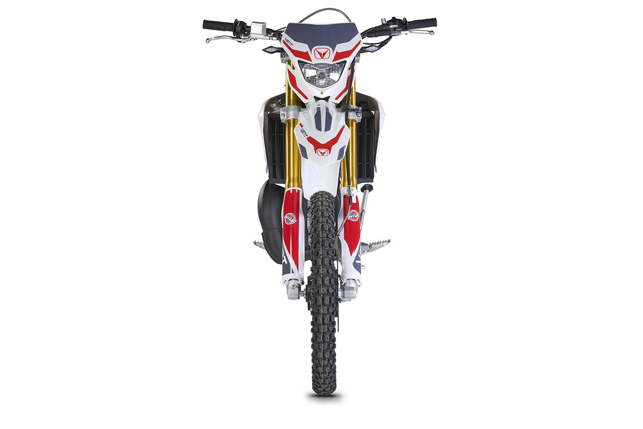 BAJA 50 Enduro Brommer wit/rood
