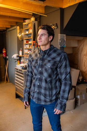 CLAW Lumberjack Kevlar Motorjas – Casual Look, Maximale Veiligheid