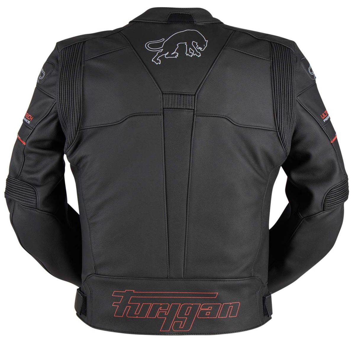 Furygan 6021-108 Jacke Nitros Schwarz/Rot