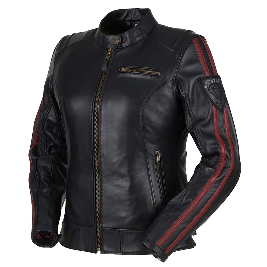 Furygan Intrepid Lady Leren Motorjack | Tijdloos, Elegant & Beschermend
