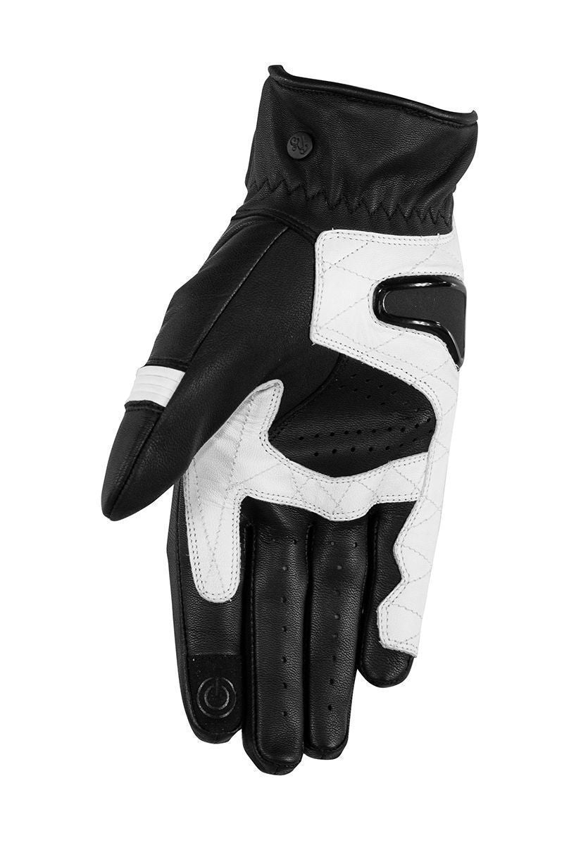 Rusty Stitches Gloves Calvin Black-White