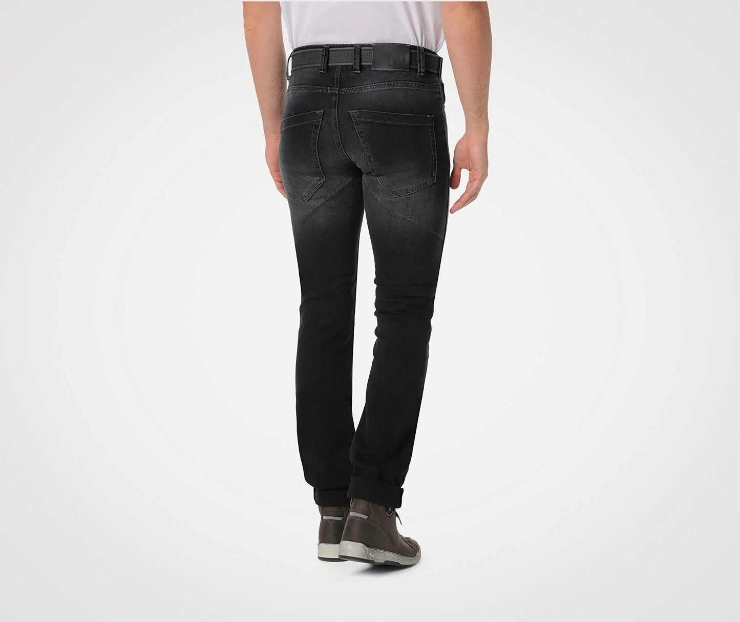 PMJ Jeans Caferacer Washed Black
