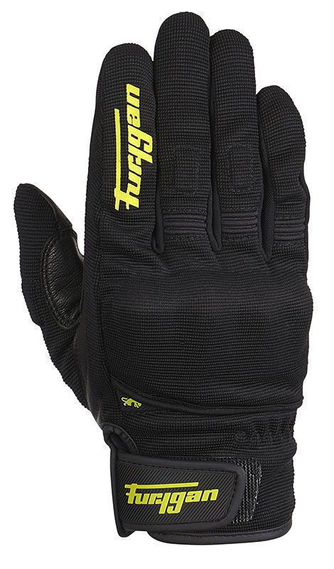 Furygan Handschoen Jet D3O Zwart/Yellow