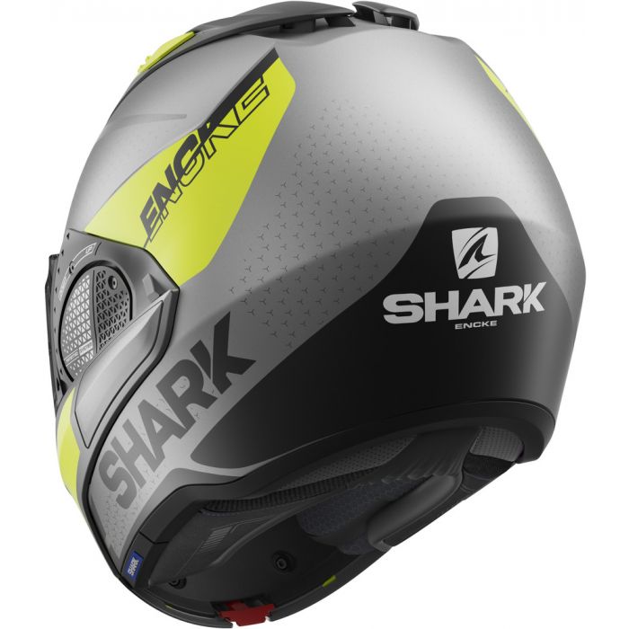 Shark Helm Evo GT Encke mat grijs/geel
