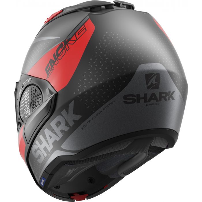 Shark Helm Evo GT Encke Mat Zwart Rood