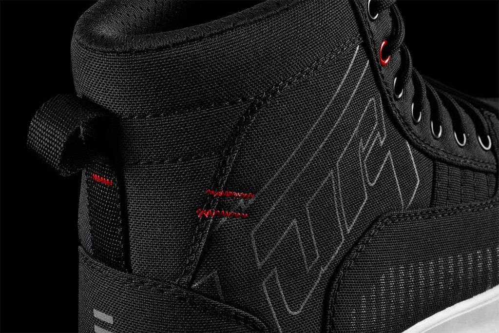 Furygan Stockton Air D3O Motorschoen Heren | Black/Red | Maat 37-47