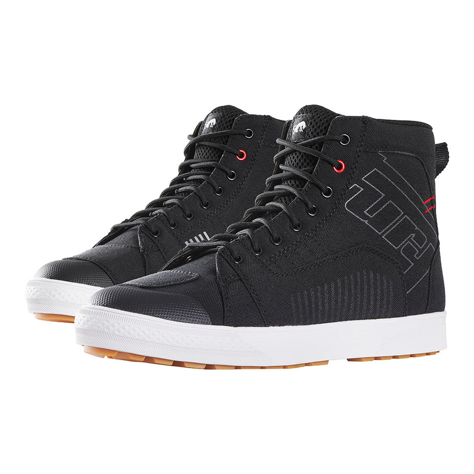 Furygan Stockton Air D3O Motorschoen Heren | Black/Red | Maat 37-47