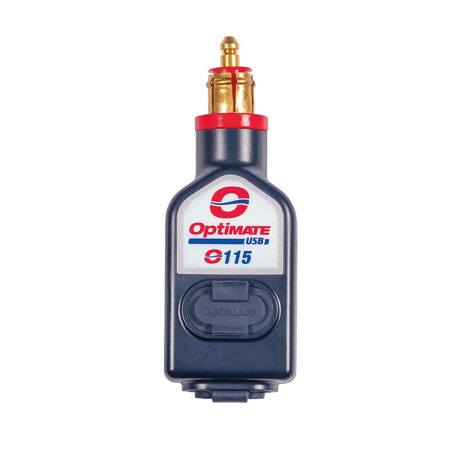 Das tragbare 3300-mA-Dual-USB-Ladegerät mit Inline-180°-BIKE-Stecker für Ihr Triumph-, Ducati Multistrada- oder BMW-Motorrad