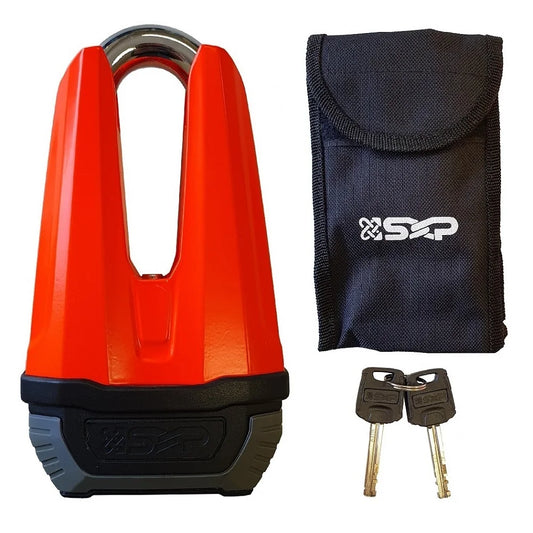 SXP Compact MP04 13mm Scheibenbremsenschloss ART 4 - Orange
