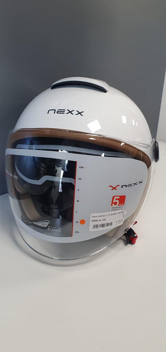 Nexx Helm Y.10 SUNNY WHITE.CAMEL