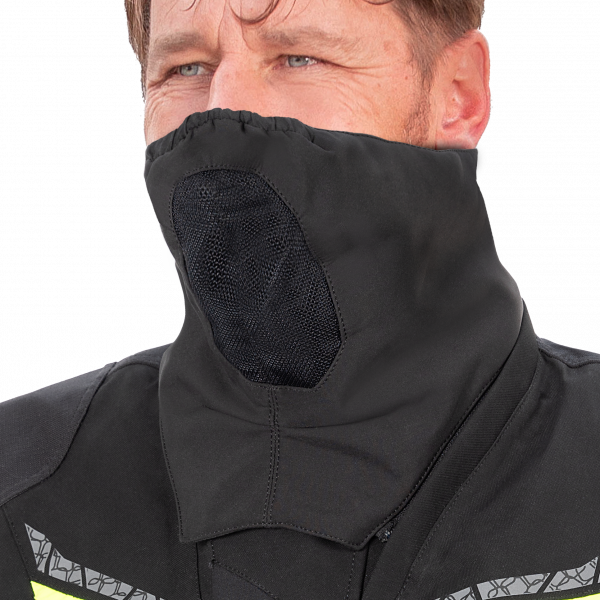 BÜSE Storm Textieljas Zwart - Waterdicht 3-Laags Motorjas