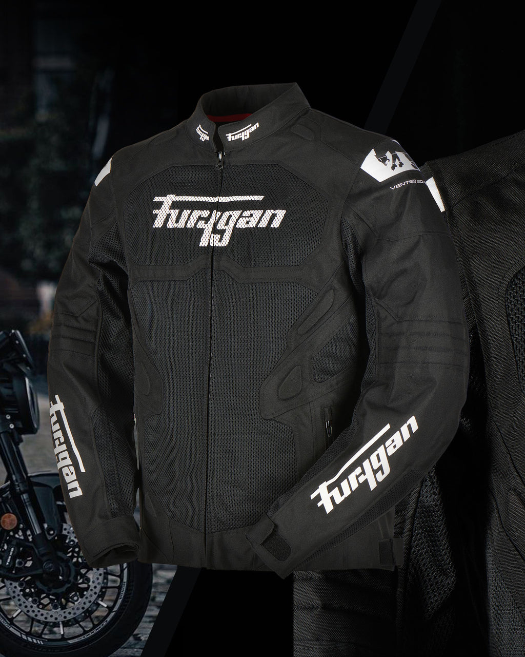 Furygan Atom Vented Evo – Ultiem Ventilerend Motorjack voor de Zomer