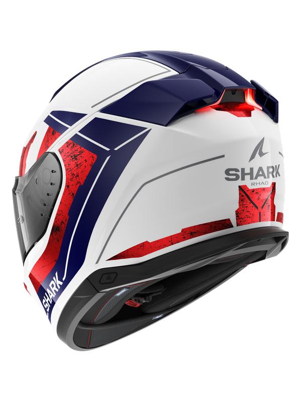 Shark SKWAL i3 RHAD WHITE CHROM RED