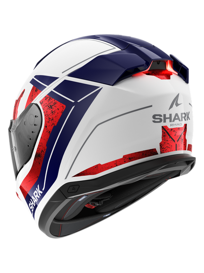 Shark SKWAL i3 RHAD WHITE CHROM RED