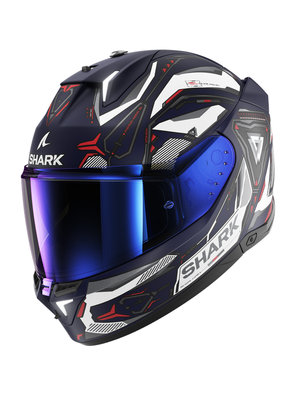 Shark SKWAL i3 LINIK Mat Blue White Red