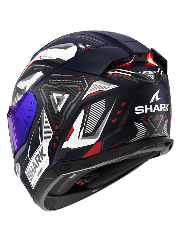 Shark SKWAL i3 LINIK Mat Blue White Red