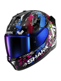 Shark Skwal i3 HELLCAT Schwarz Chrom Blau