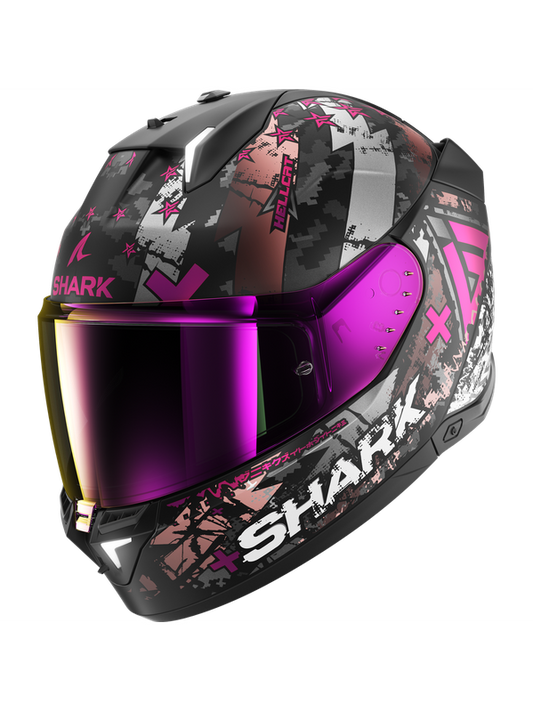 Shark Skwal i3 HELLCAT  Mat Black Chrom Purple