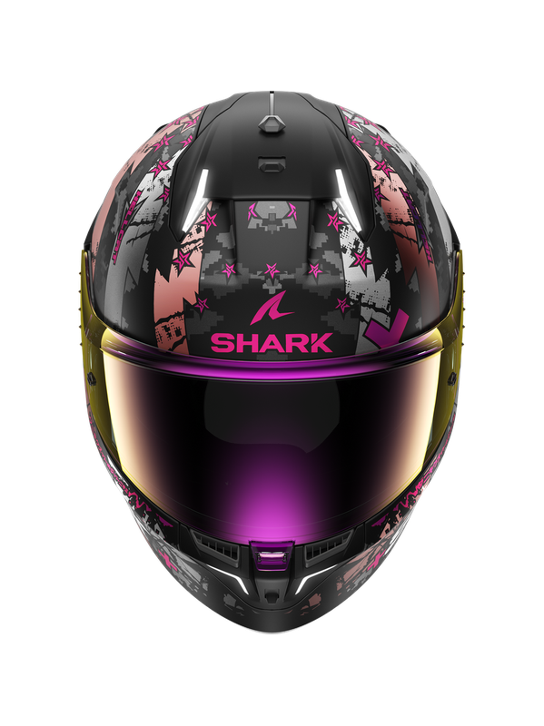 Shark Skwal i3 HELLCAT  Mat Black Chrom Purple