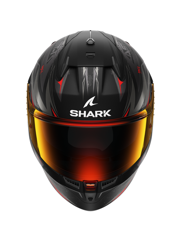 SharkD-SKWAL 3 BLAST-R Mattschwarz Anthrazitrot