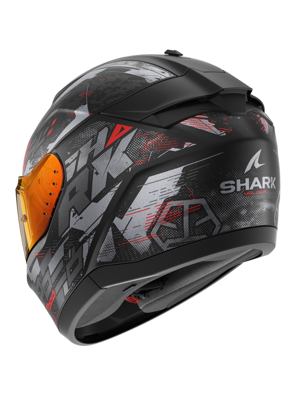 SHARK RIDILL 2 MOLOKAI Mat Black Anthracite Red