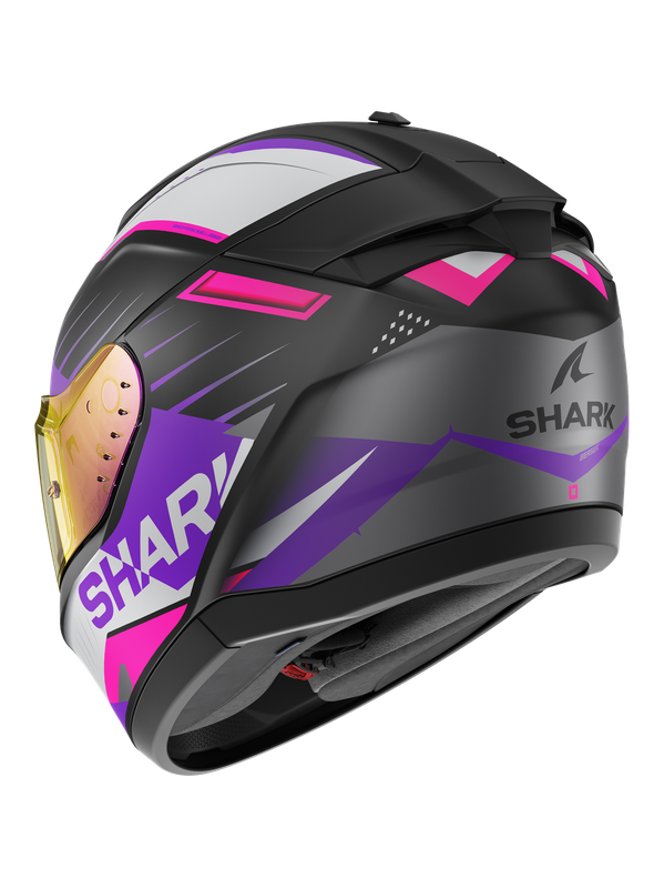 SHARK RIDILL 2 BERSEK Mat Black Violet Violet