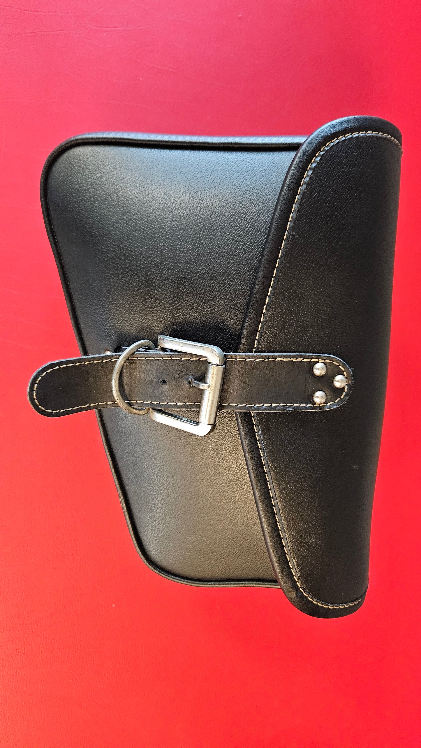 Leren Zijtas voor Chopper - Tweedehands