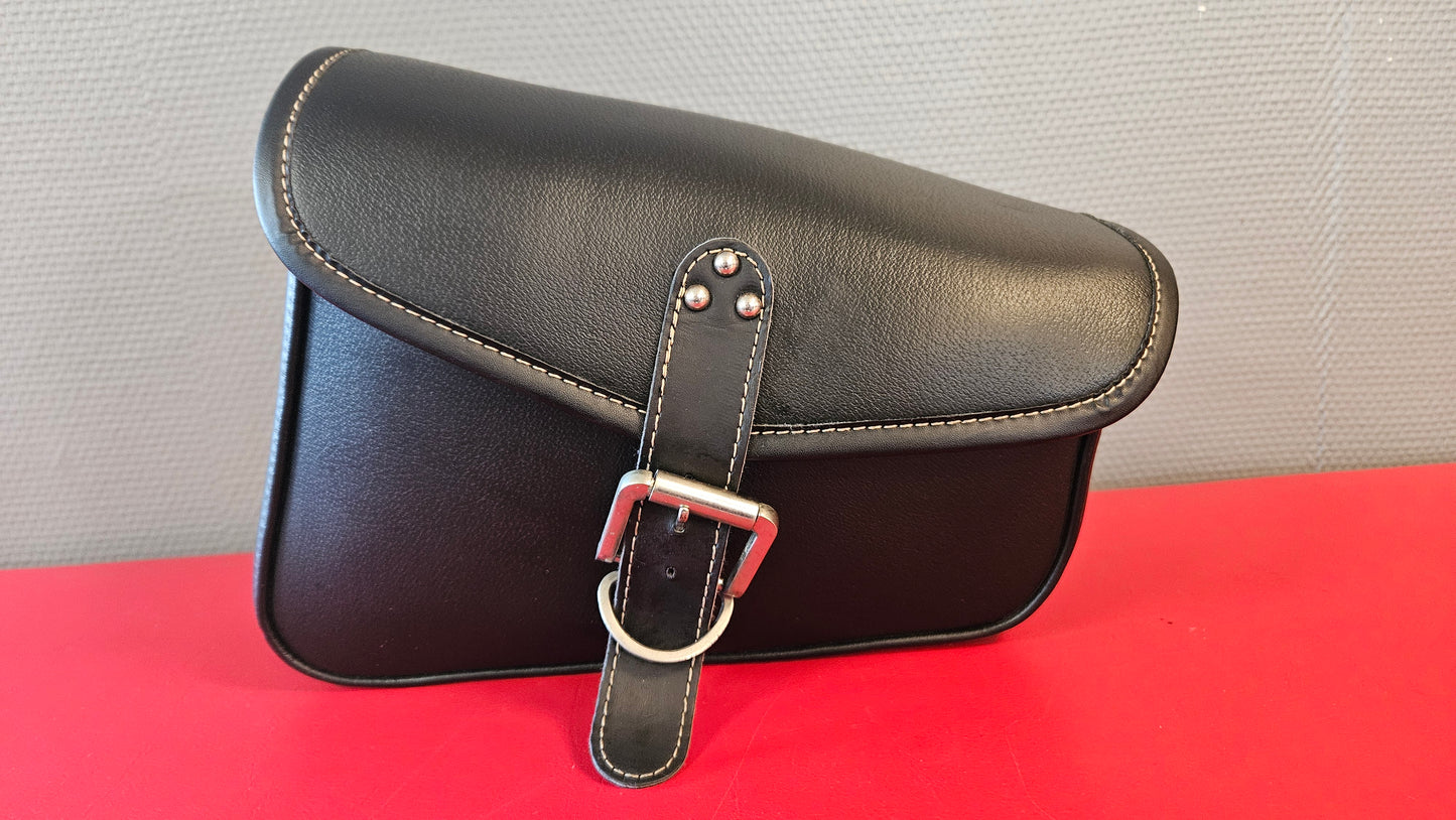 Leren Zijtas voor Chopper - Tweedehands