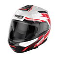 Nolan N100-6 Systeem helm Surveyor 023 wit /rood
