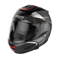 Nolan N100-6 System helmet Surveyor 021 black/red