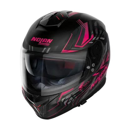 Nolan N80-8 integraal helm 79 Turbolence Pink