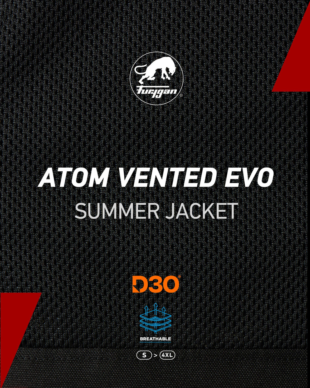 Furygan Atom Vented Evo – Ultiem Ventilerend Motorjack voor de Zomer